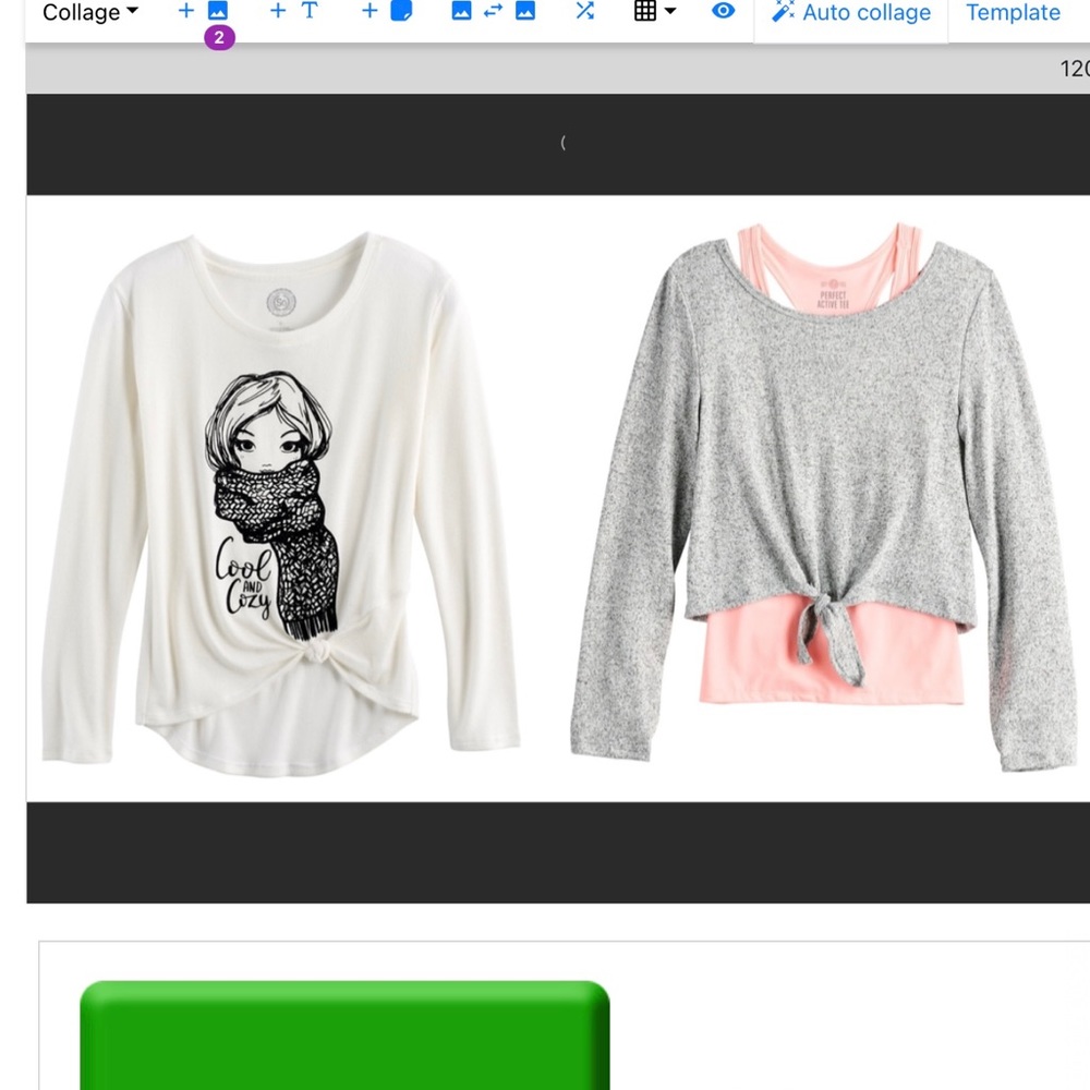 Bundle of girls tops